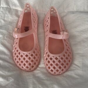 Old Navy Light Pink Jelly Mary Jane Sandals